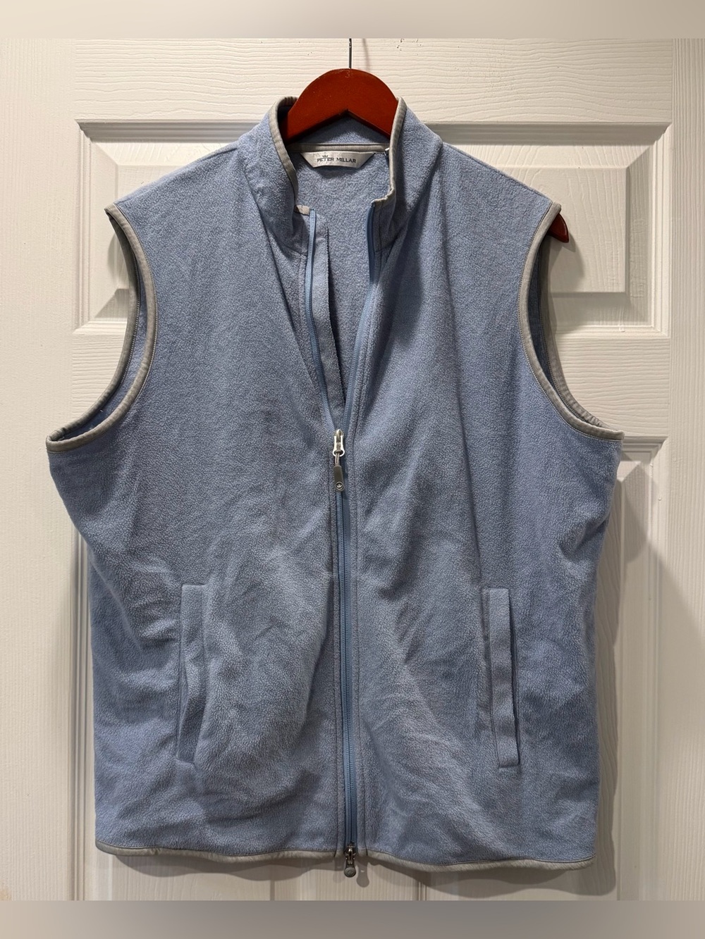 Peter Millar size large full zip vest